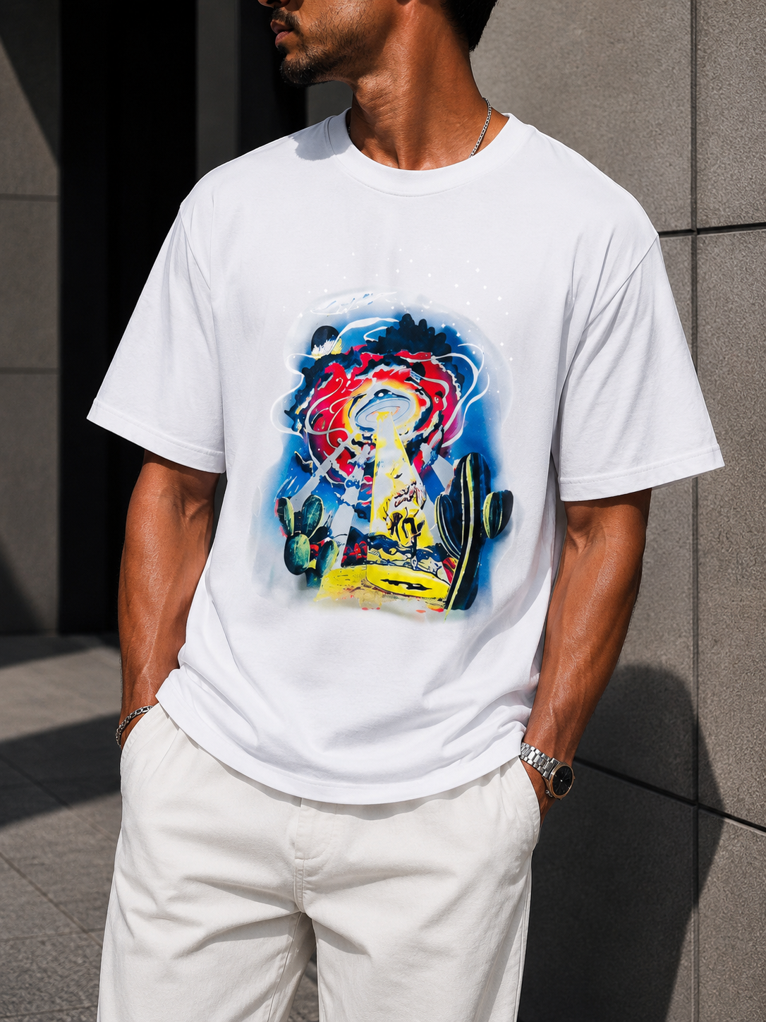 Casa Spaceship Cow-boy White